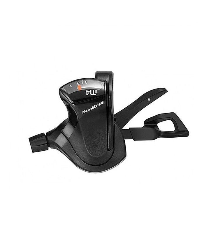 Mando Pulsador Sunrace DLM400 Izq. 3V 1700MM Alu Negro