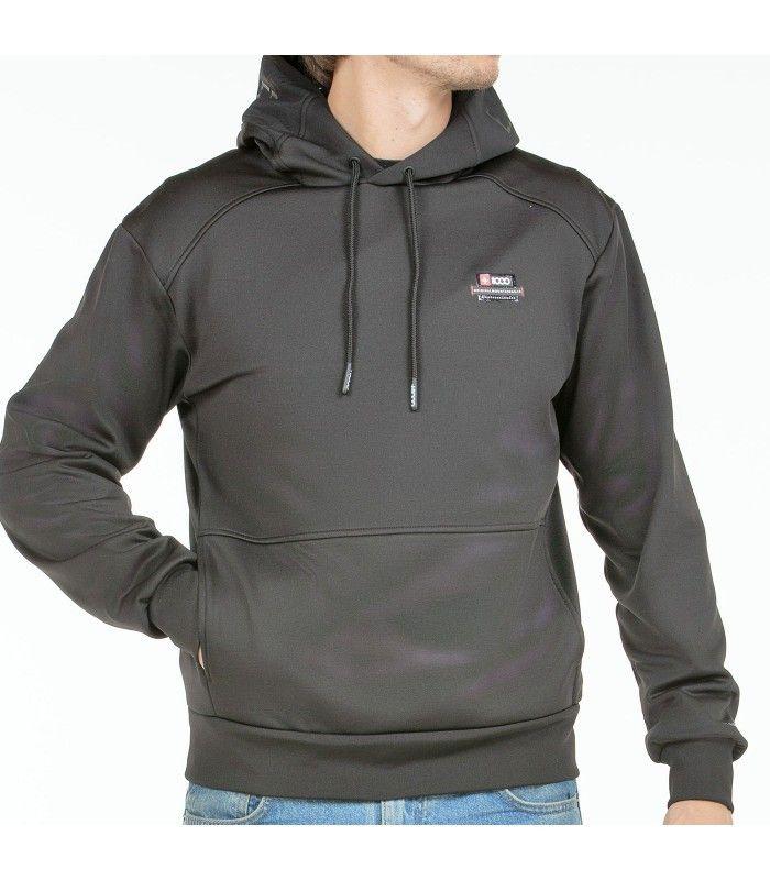 Sudadera +8000 alema Negro Hombre