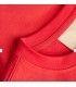 Sudadera Jack & Jones JXcilla RLX LS Print Crew SWT Rojo Mujer