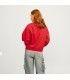 Sudadera Jack & Jones JXcilla RLX LS Print Crew SWT Rojo Mujer