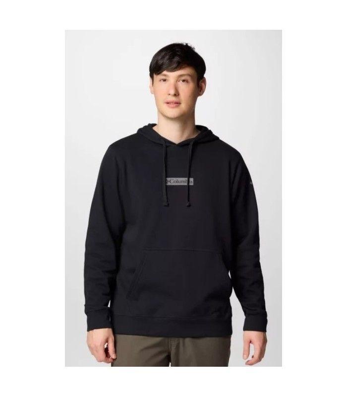 Sudadera Columbia Trek Hoodie Negro Hombre