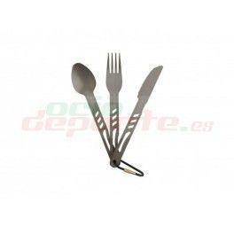Set Cubiertos Ferrino aluminio 78287