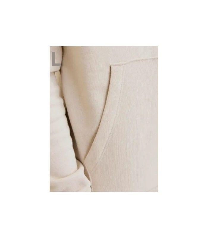 Sudadera Jack & Jones Jjkam Varsity Branding Sweat Hood Junior Beige
