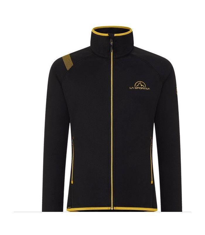 Chaqueta La Sportiva Promo Fleece Gris/Amarillo Hombre