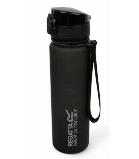 Botella Regatta Tritan Flip 0.6L Negro
