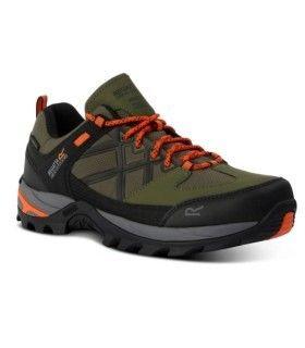 Zapatilla Regatta Samarias III Cypress Green/ Blaze Orange Hombre