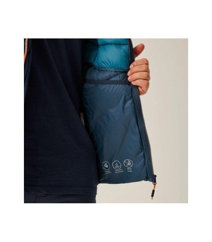 Chaqueton Regatta Hoode Dalent Morocan Blue Hombre