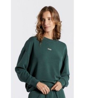 Sudadera Ditchil Sweat Glide Mujer Verde