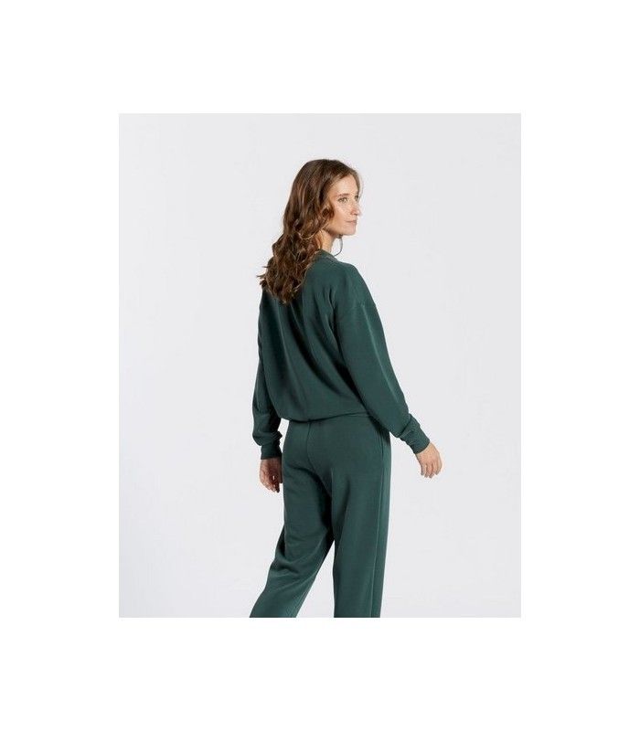 Sudadera Ditchil Sweat Glide Mujer Verde