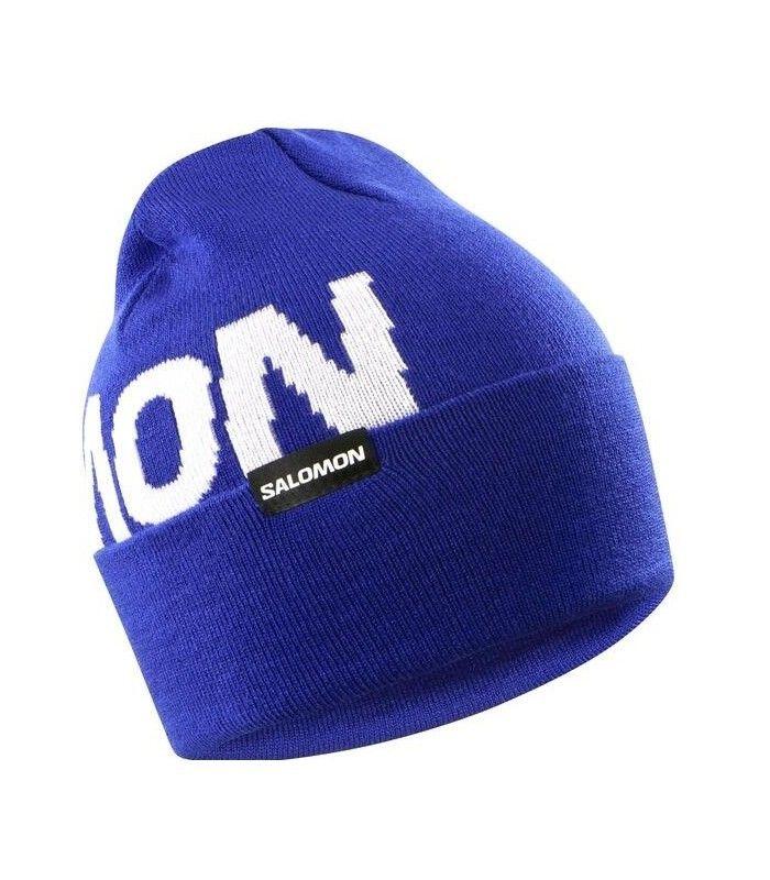 Gorro Salomon Hermitage Azul/Blanco