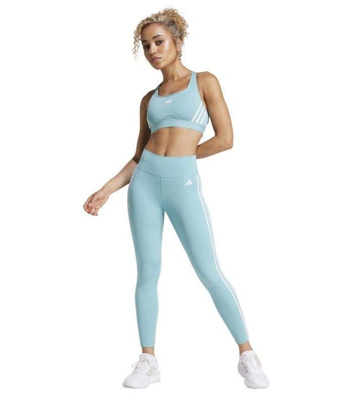 Malla Adidas TE 3S 78 Tig Turquesa/Blanco Mujer