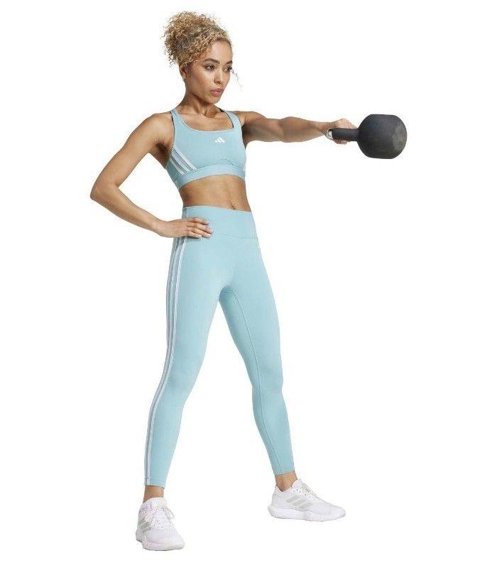 Malla Adidas TE 3S 78 Tig Turquesa/Blanco Mujer