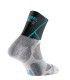 Calcetin Lurbel Track Four H4 Unisex Gris Hielo/Turquesa