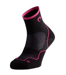 Calcetin Lurbel Tierra Three Negro/Fucsia