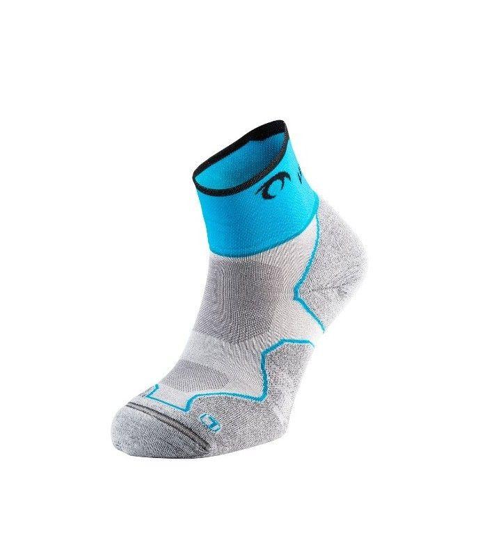 Calcetin Lurbel Desafio Three Gris Hielo/Turquesa