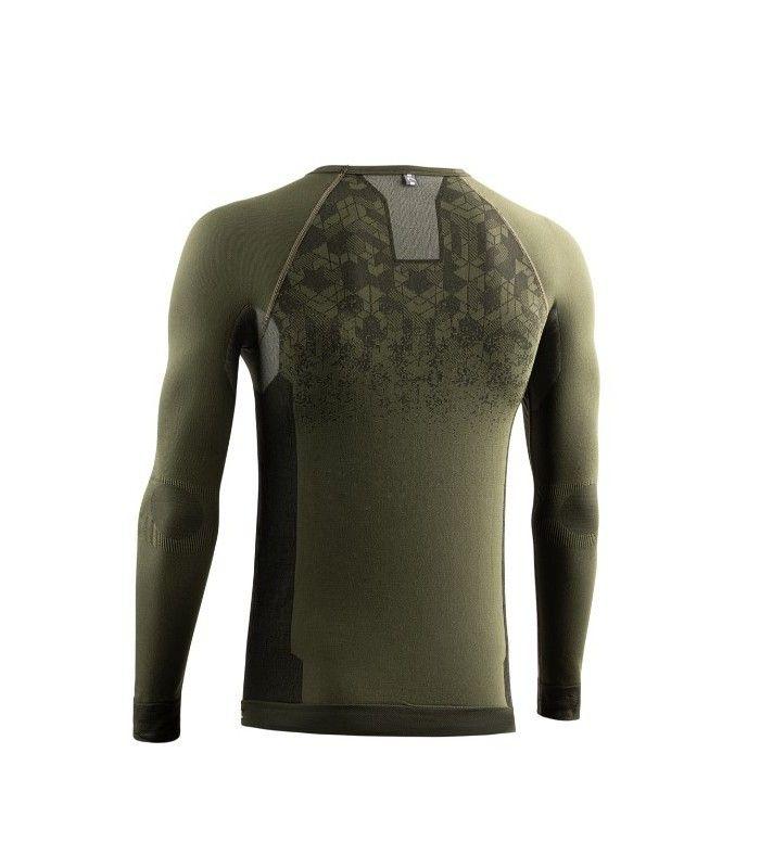 Camiseta Lurbel Win Long Sleeves Unisex Sottobosco/Black
