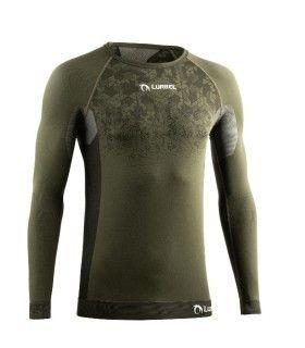 Camiseta Lurbel Win Long Sleeves Unisex Sottobosco/Black