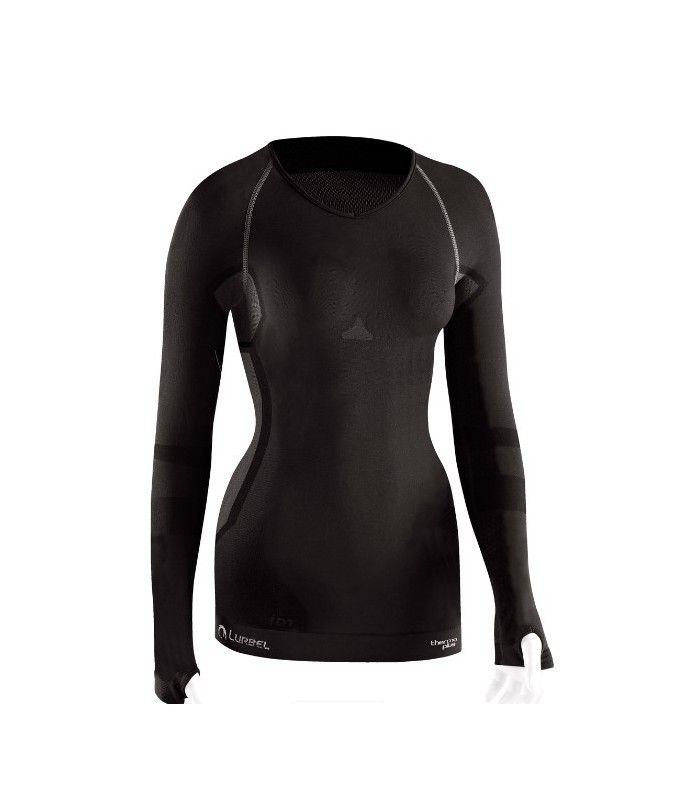 Camiseta Lurbel Cristallo Long Sleeves Mujer Marengo