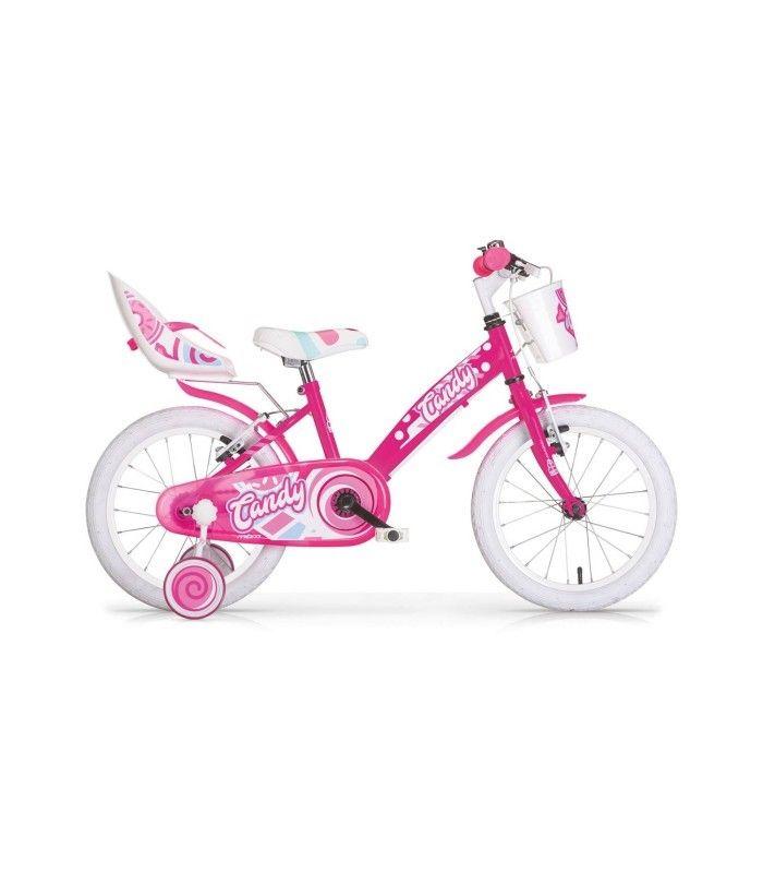 Bicicleta Wolfbike Candy Steel 14 Fucsia