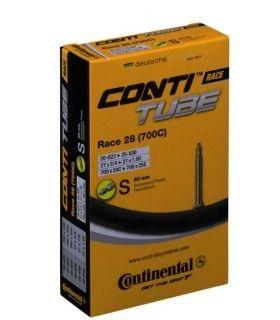 Recamara Continental Race Tube Wide 700CX25 Valvula Fina