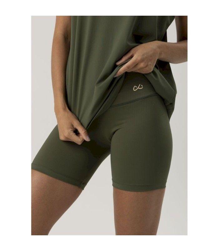 Malla Ditchil Alive Short Verde Florest Mujer