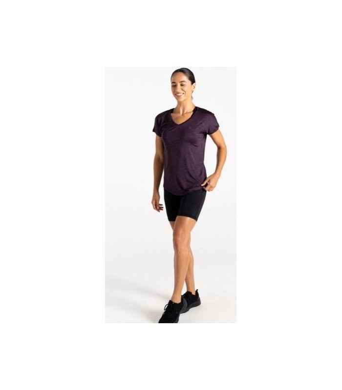 Camiseta Dare 2B Vigilant Tee Mujer Deep Plum