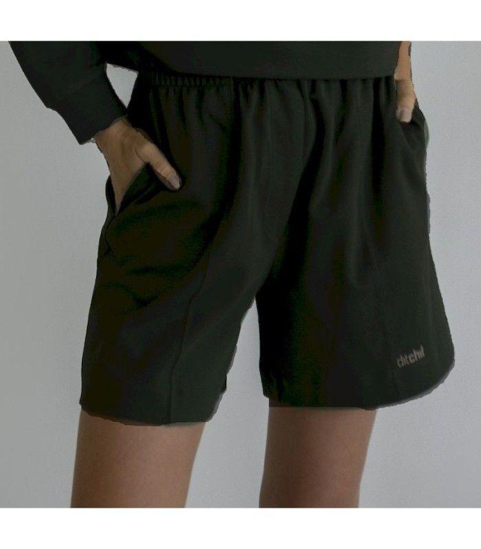 Pantalon Ditchil Avery Short Mujer Negro
