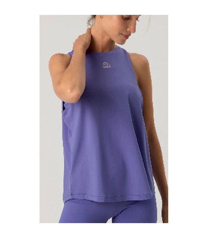 Camiseta Ditchil Tank Energy Mujer Hortensia