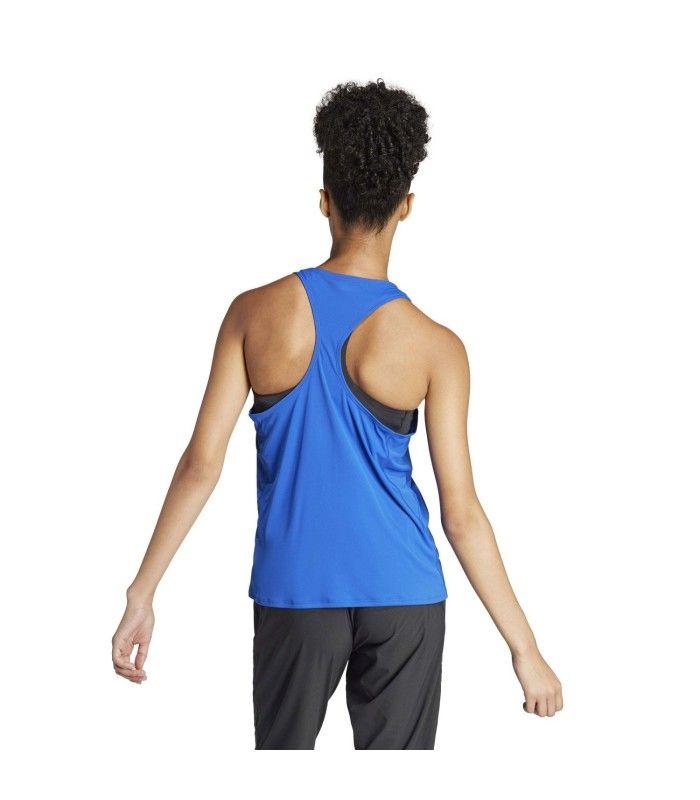 Camiseta Adidas Adizero E Tank Mujer