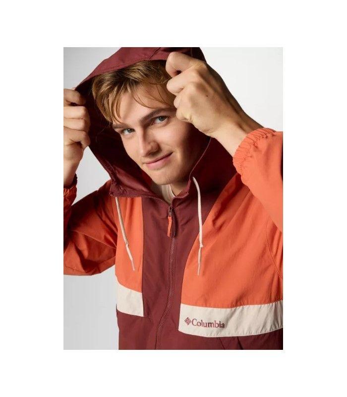 Cortavientos Columbia Spire Valley Hooded Tuscan SP Hombre