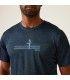 Camiseta Regatta Fingal IX MoonltDnmmrl Hombre