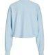 Sudadera Jack & Jones JXCaia RLX Cropped LS Crew SWT Mujer Celeste