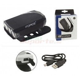 Linterna Force Light 3Led USB
