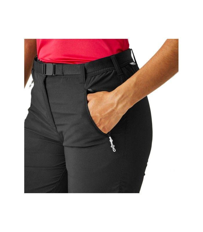Pantalon Regatta XertStrBermudaL T Mujer Negro