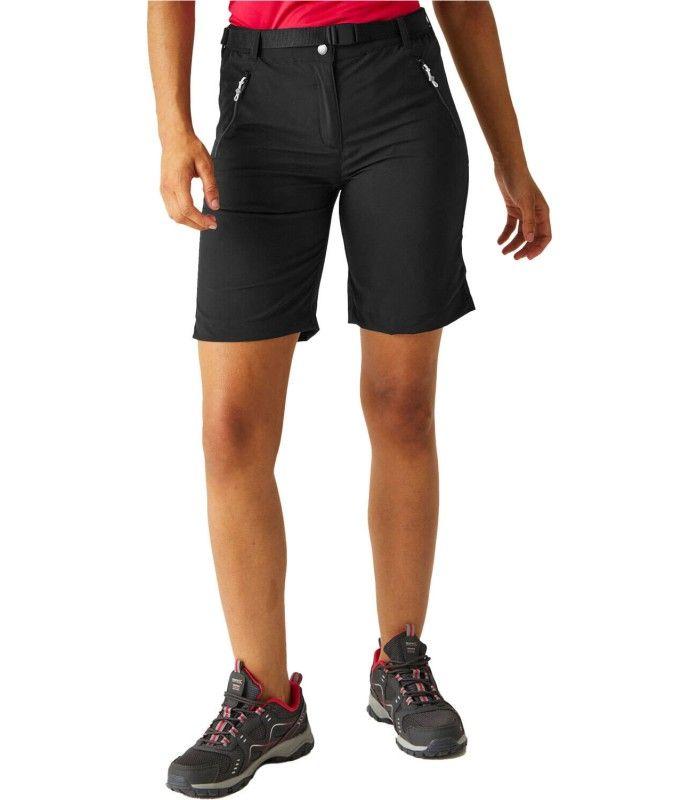 Pantalon Regatta XertStrBermudaL T Mujer Negro
