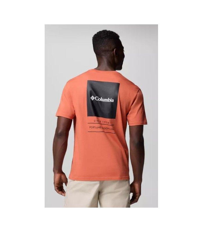 Camiseta Columbia Barton Springs SS GR Hombre