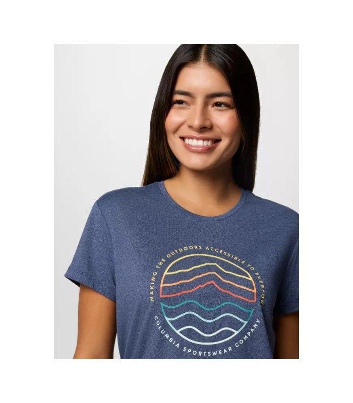 Camiseta Columbia Sloan Ridge Graphic Mujer
