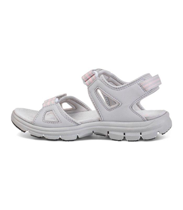 Sandalia +8000 Tewor Gris Claro Mujer