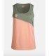 Camiseta Izas Abi V2 Light Caki Peach Mujer
