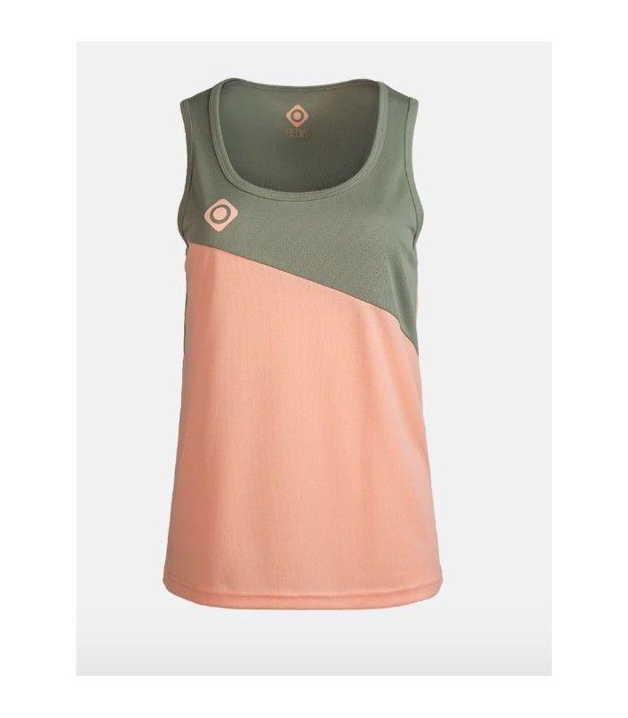 Camiseta Izas Abi V2 Light Caki Peach Mujer