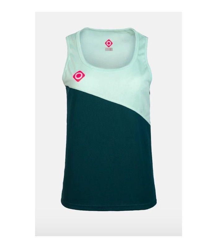 Camiseta Izas Abi V2 Fair Aqua Dark Atlantic Mujer