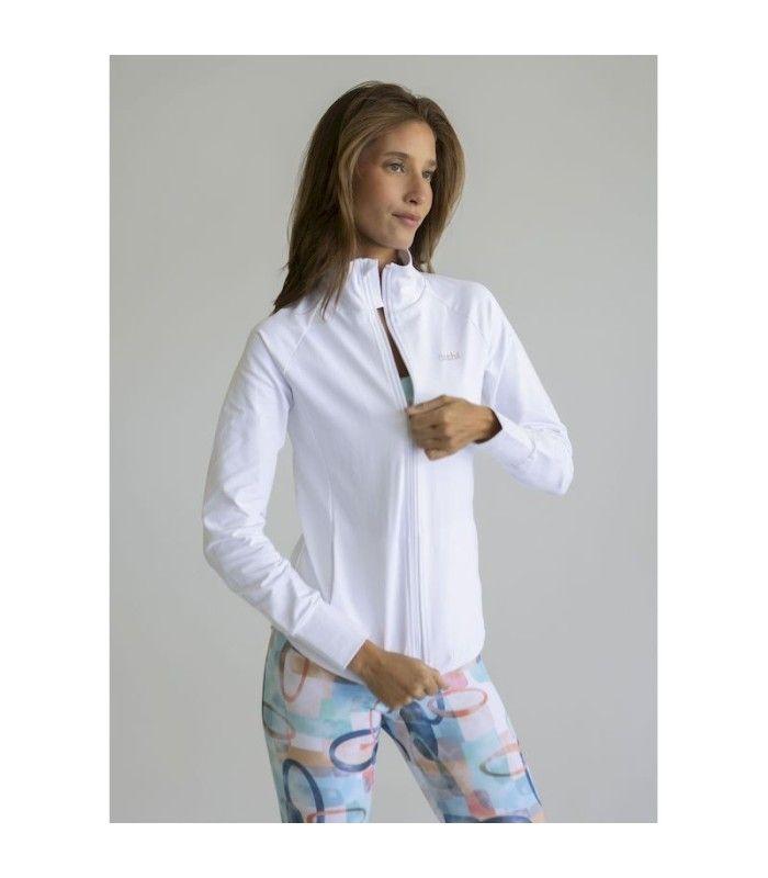 Sudadera Ditchil Search Blanco Mujer