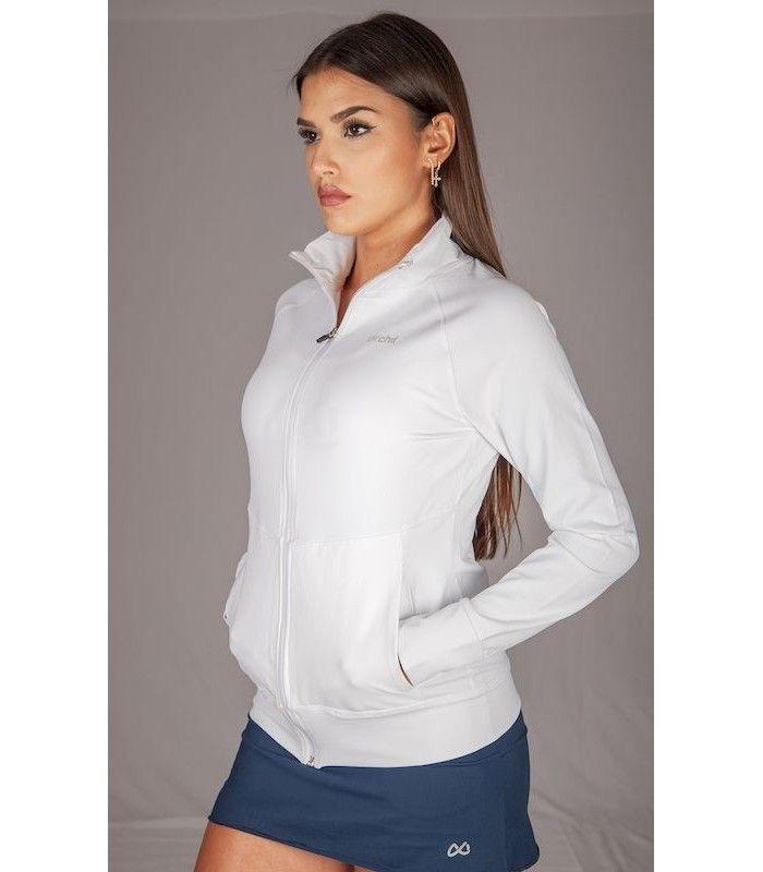 Sudadera Ditchil Search Blanco Mujer