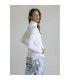 Sudadera Ditchil Search Blanco Mujer