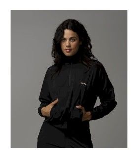 Sudadera Ditchil Half Neck Elite Media Cremallera Mujer Negro