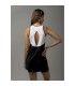 Camiseta Ditchil Tank Top Power Mujer Blanco/Negro