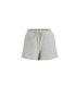 Pantalon Jack & Jones JXVicky HW Shorts SWT Light Grey Melange Mujer