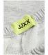 Pantalon Jack & Jones JXVicky HW Shorts SWT Light Grey Melange Mujer