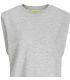 Camiseta Jack & Jones Jxvicky RLX Sleeveless Crew SWT Light Grey Melange Mujer