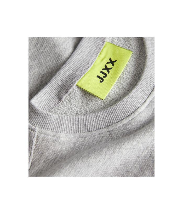 Camiseta Jack & Jones Jxvicky RLX Sleeveless Crew SWT Light Grey Melange Mujer